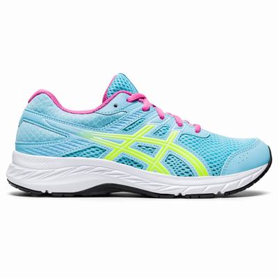 Gyerek Asics Contend 6 GS Futócipő AS7913068 Kék/Sárga